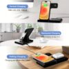 3-in-1 Magnetic Foldable Wireless Travel Charger Pro Max -- MotPoet