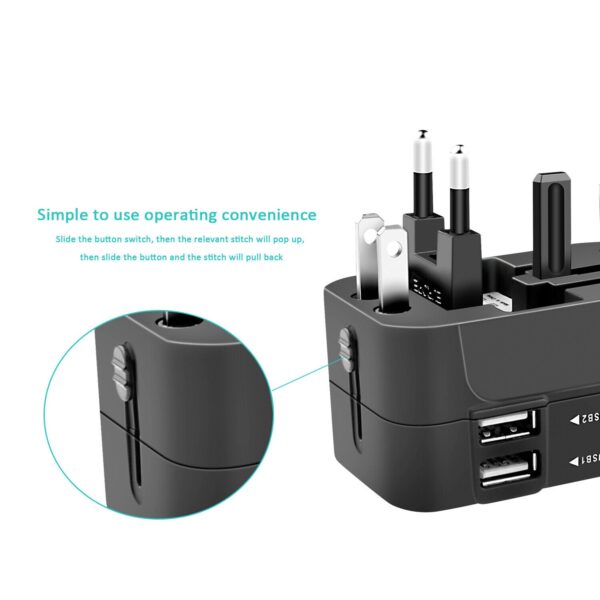 Universal Travel Converter Plug-- MotPoet