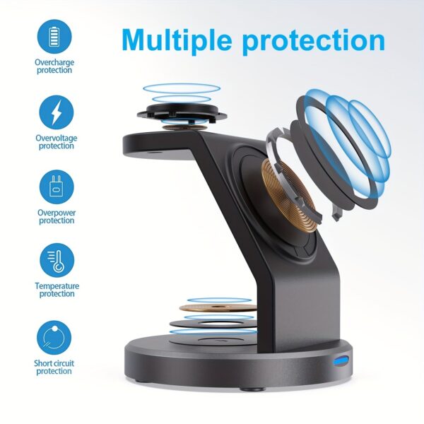 3-in-1 Magnetic Wireless Charger Ultra -- MotPoet