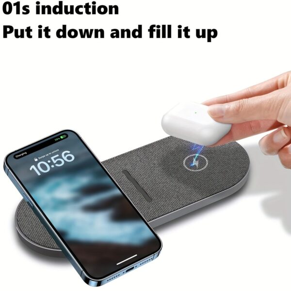 2-in-1 Wireless Charger Pad -- MotPoet