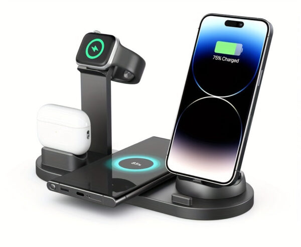 6-in-1 Magnetic Foldable Wireless Charger Pro -- MotPoet