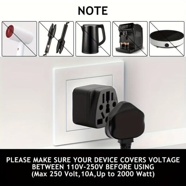 Universal Travel Converter Plug -- MotPoet